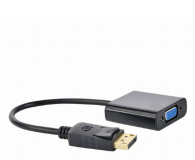 Gembird Adapter DisplayPort do VGA, czarny - 1351651 - zdjęcie 1